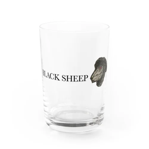 BLACKSHEEP オリジナルロゴ Water Glass