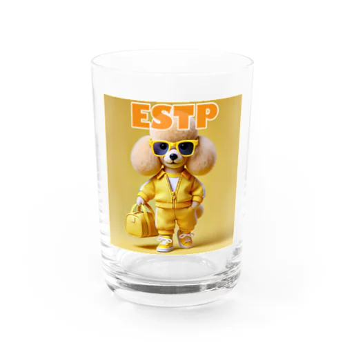 ESTPのトイプードル Water Glass