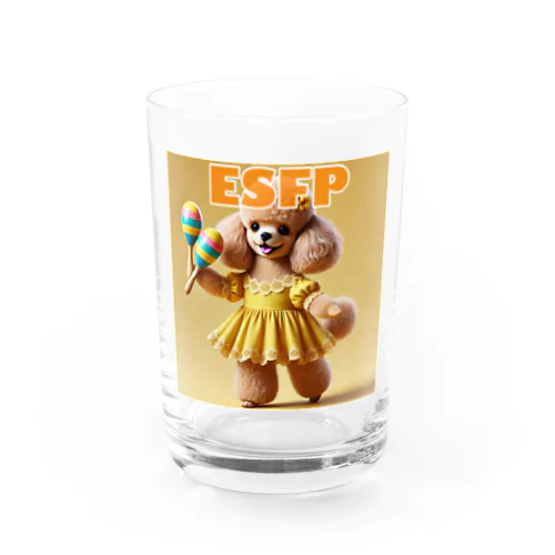 ESFPのトイプードル Water Glass