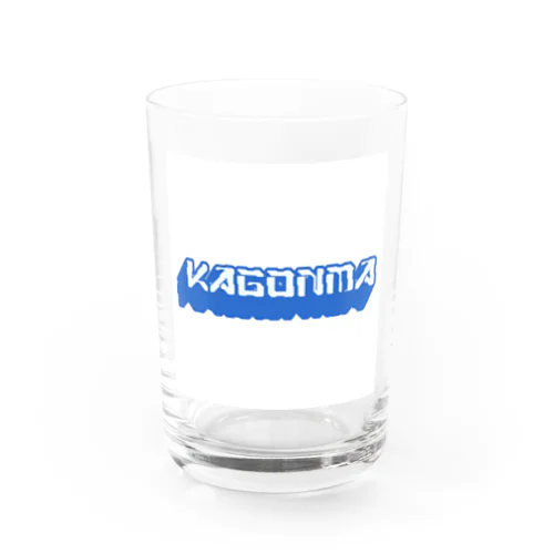 カゴンマ　鹿児島弁　Tシャツ Water Glass