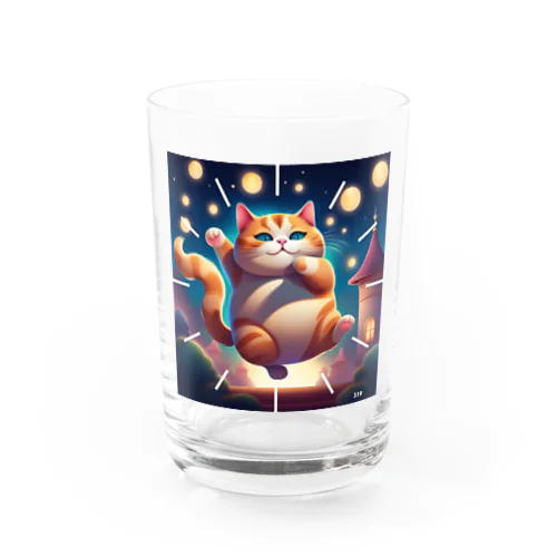 319デブ猫 Water Glass