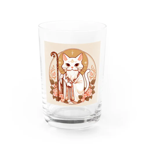 猫神さま Water Glass