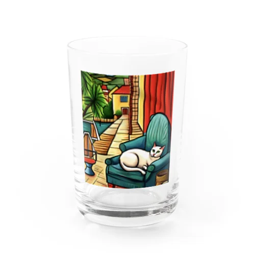 プールさいどのソファ Water Glass