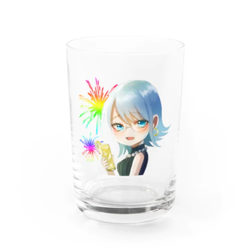 KanpaiGirl「花火大会ちゃん」グラス Water Glass