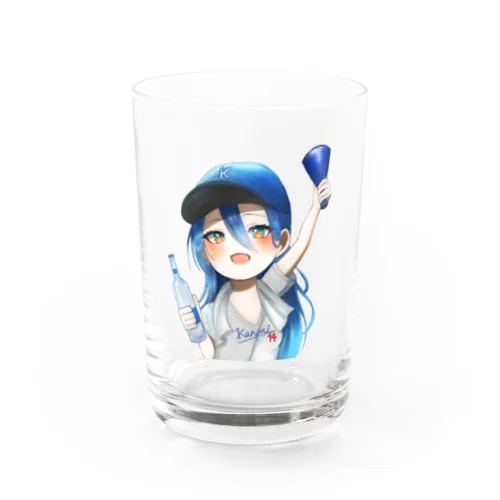 KanpaiGirl「野球観戦ちゃん」グラス Water Glass