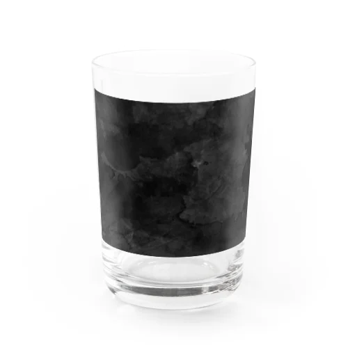 All black Water Glass