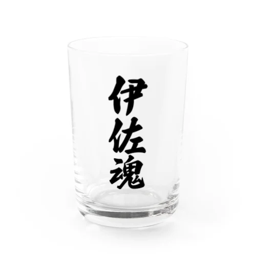 伊佐魂 （地元魂） Water Glass