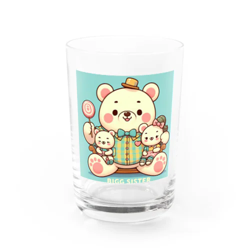 クマさん Water Glass