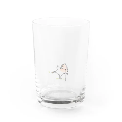 こむちゃんけりけり Water Glass