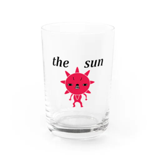 the sun Water Glass