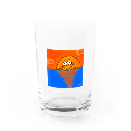 海の守神ポポタロウ Water Glass