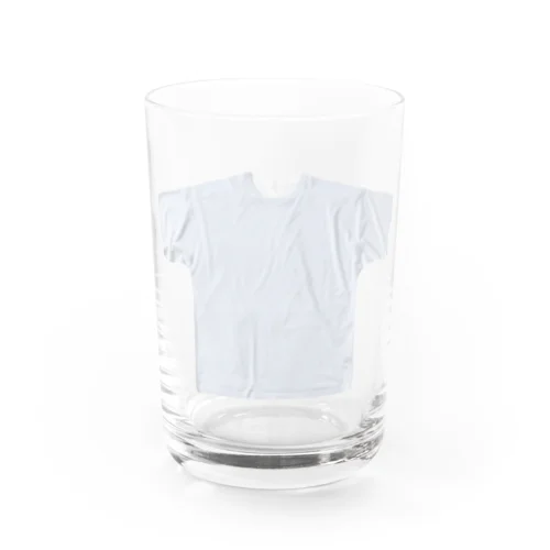 Fresh baby light blue T-shirt Water Glass