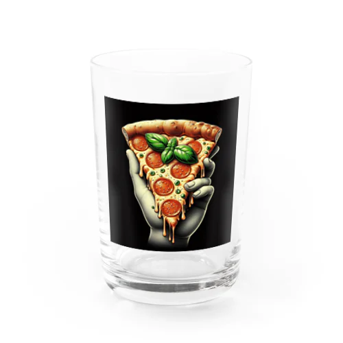 おしゃれなpizzaのグッズ Water Glass