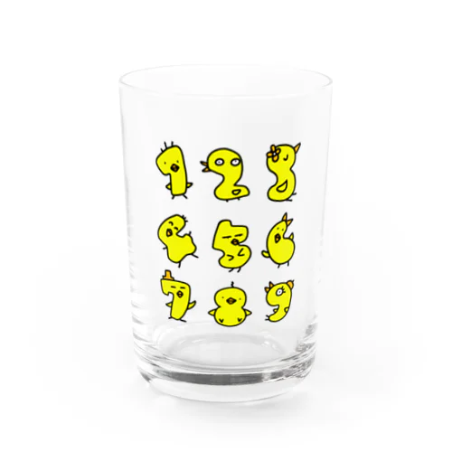 🐤数字アヒル🐤 Water Glass