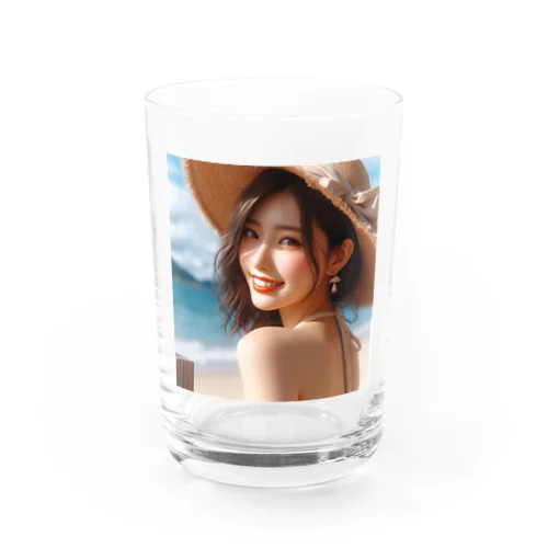 海辺の美女 Water Glass