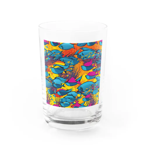 ポップアート Water Glass