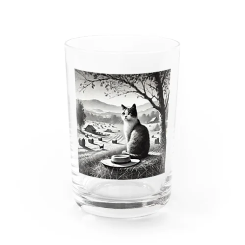 猫　街道 Water Glass