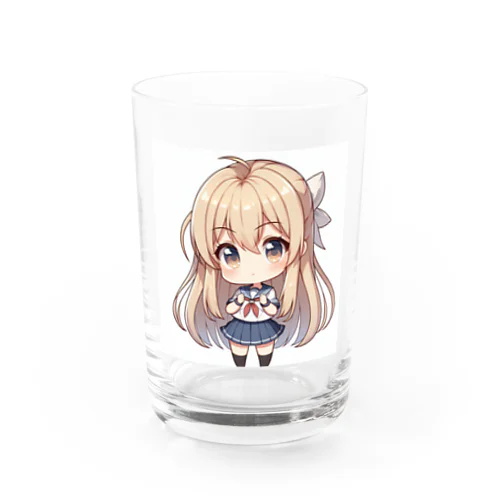 ほんわか系女子ひまりちゃん Water Glass