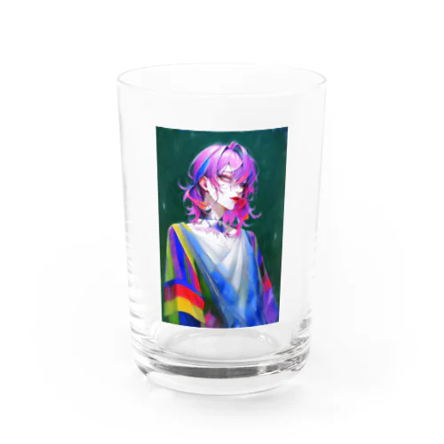 Girl Water Glass