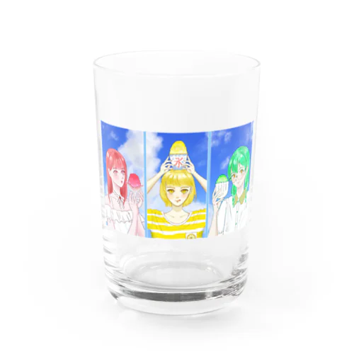 どのシロップがお好き？ Water Glass