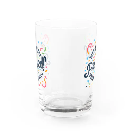 合格PASSED Water Glass