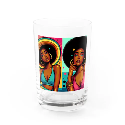 SUMMER  GIRLS  Water Glass