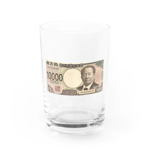 渋沢栄一　新一万円札プリント Water Glass