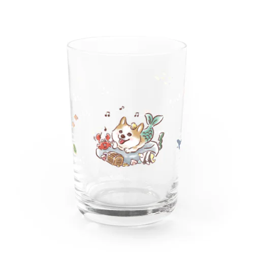 うちの子はマーメイド Water Glass