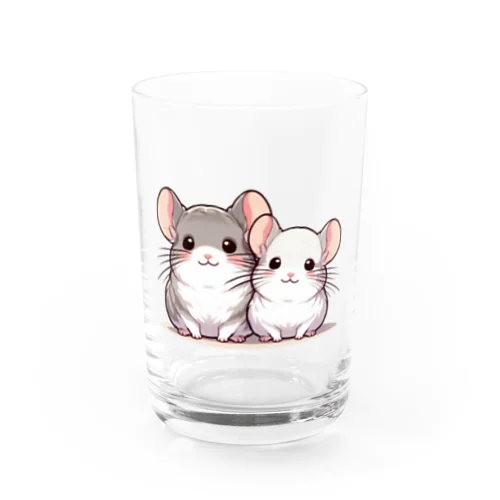 なかよしチンチラ Water Glass