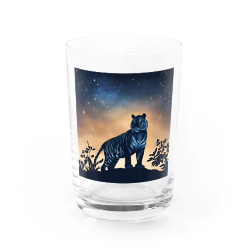 夜明けのトラ Water Glass