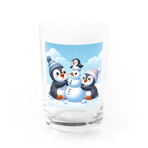 たのしいペンギン Water Glass