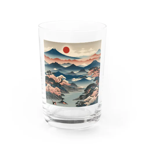 ekiyoe Water Glass