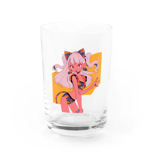 M s.Cat Water Glass