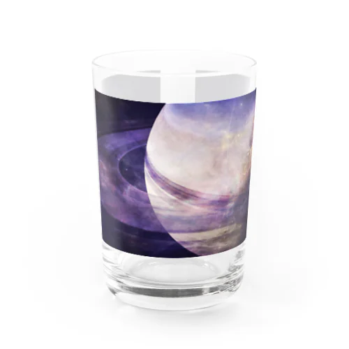 宇宙、土星ファン集合！ Water Glass