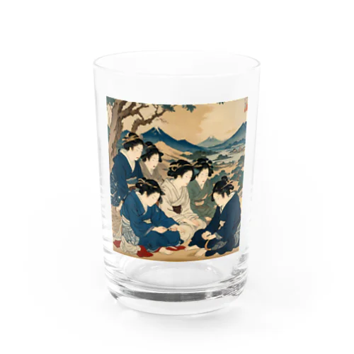 Eternal Elegance [The Bijin-ga Collection] Water Glass