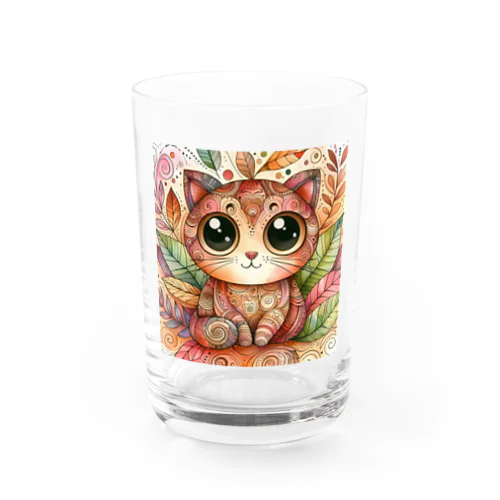 虹色魔法使いにゃん Water Glass