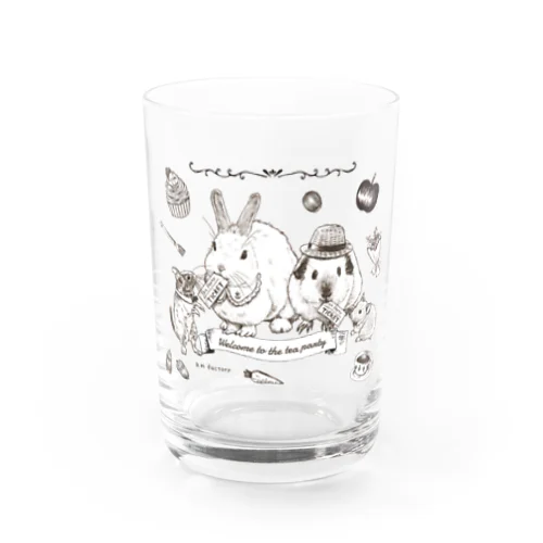 森の中のティーパーティー Water Glass