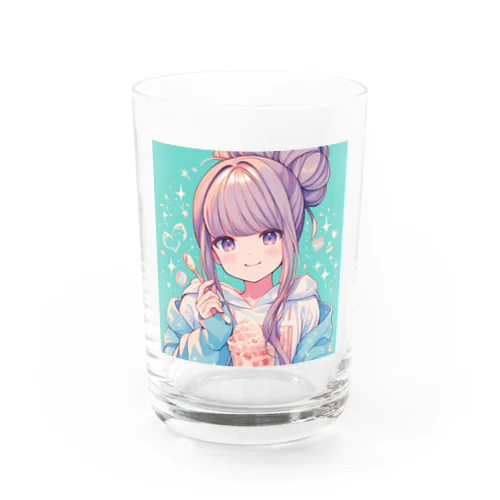 児十女 須夜(じとめすや)とだいすきスイーツ Water Glass