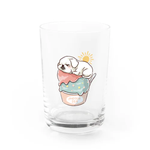 とけるもっちくんアイスシリーズ Water Glass