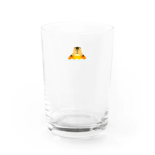 ごきげんマーモットさん夏 Water Glass
