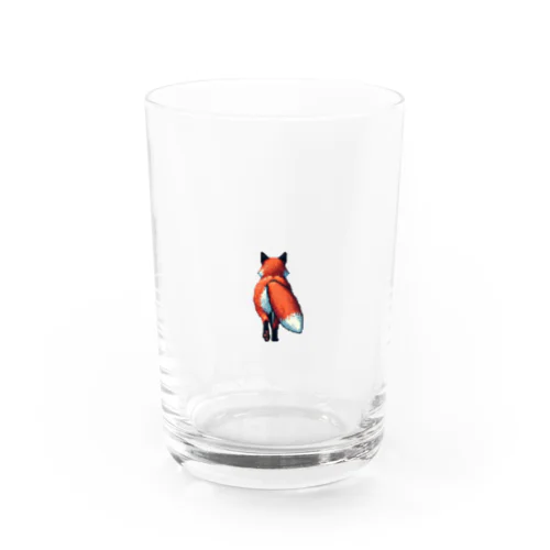 狐の後ろ姿は尊い Water Glass