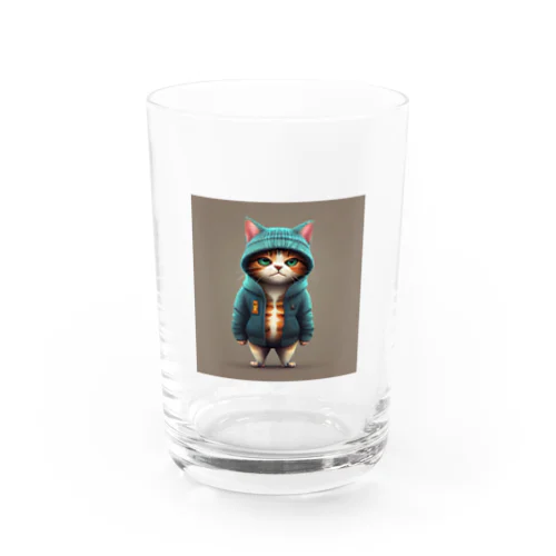 フード猫 Water Glass