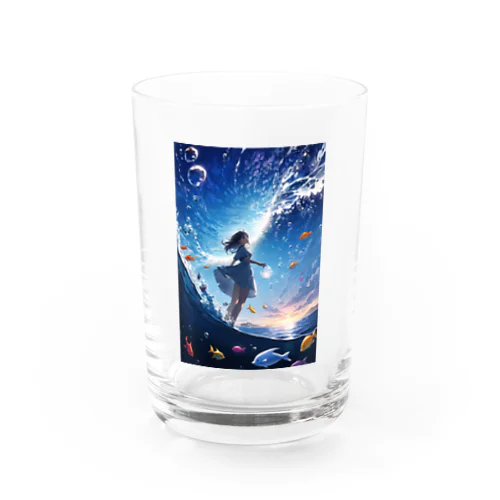 幻想的な女の子 Water Glass