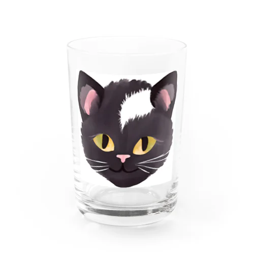 CLUBHACHU黒猫 Water Glass