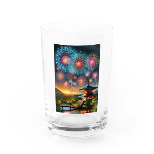 癒しの夏夜花火２ Water Glass