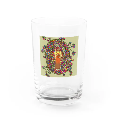 うずまき花 Water Glass