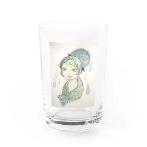 あめあがり？おふろあがり？ Water Glass