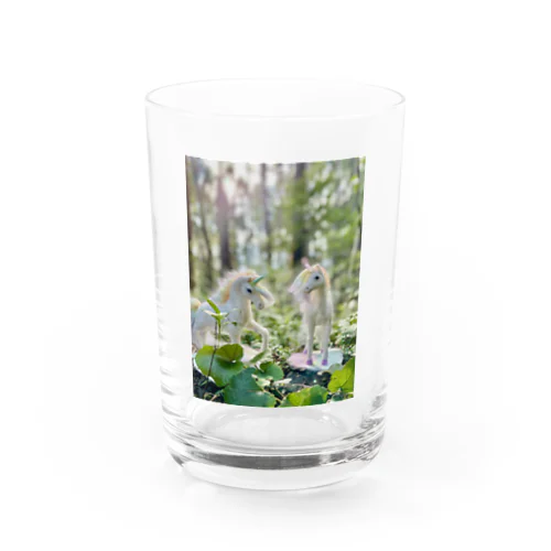 ダブルレインボー☆ユニコーン   Water Glass