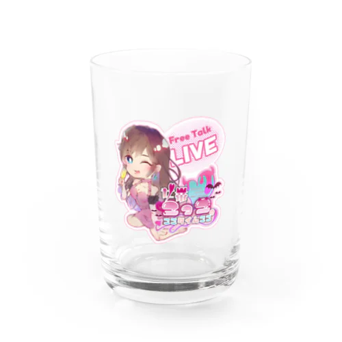 女帝こっこちゃんグラス Water Glass