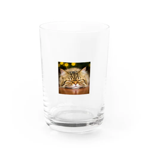 猫の癒しグッズパート3　Canva Water Glass